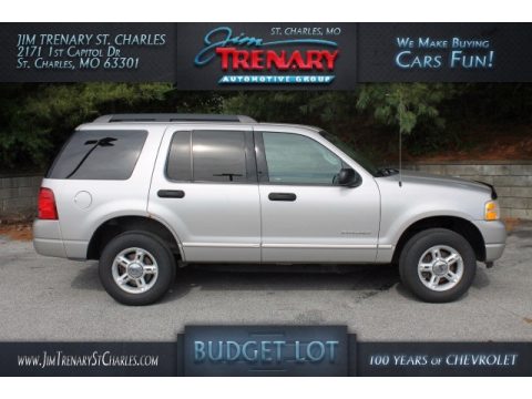 Silver Birch Metallic Ford Explorer XLT 4x4.  Click to enlarge.