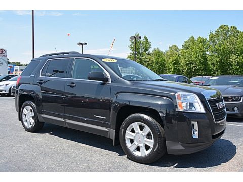 Carbon Black Metallic GMC Terrain SLE.  Click to enlarge.