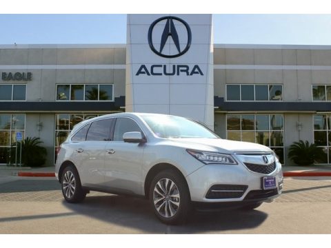 Lunar Silver Metallic Acura MDX SH-AWD Technology.  Click to enlarge.