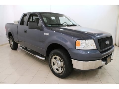 True Blue Metallic Ford F150 XLT SuperCab 4x4.  Click to enlarge.