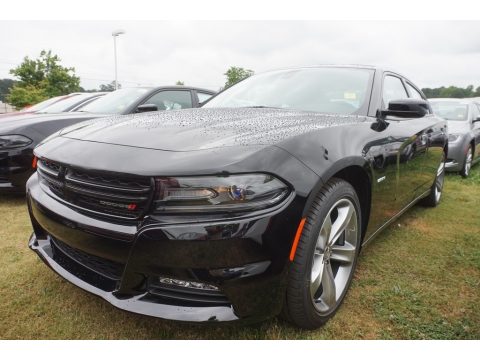 Pitch Black Dodge Charger R/T.  Click to enlarge.