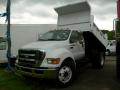 2008 F650 Super Duty XLT Regular Cab Chassis Dump Truck #1