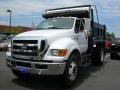 2008 F750 Super Duty XL Chassis Regular Cab Dump Truck #1