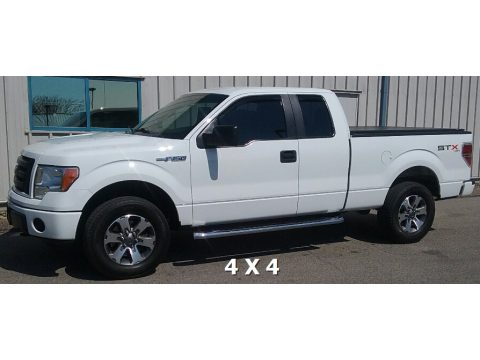 Oxford White Ford F150 STX SuperCab 4x4.  Click to enlarge.