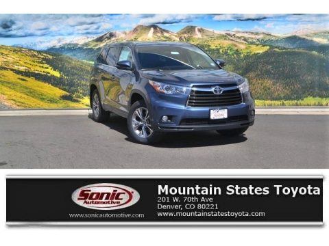 Shoreline Blue Pearl Toyota Highlander LE V6 AWD. Click to enlarge. Shoreline Blue Pearl Toyota Highlander LE V6 AWD. Click to enlarge.