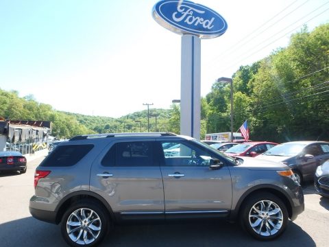 Sterling Gray Ford Explorer XLT 4WD.  Click to enlarge.