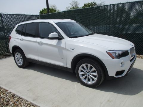 Alpine White BMW X3 xDrive28i.  Click to enlarge.