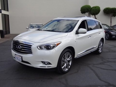 Majestic White Infiniti QX60 3.5 AWD.  Click to enlarge.