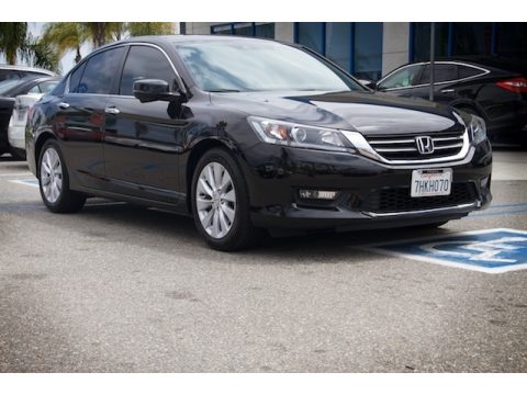 Crystal Black Pearl Honda Accord EX-L Sedan. Click to enlarge. Crystal Black Pearl Honda Accord EX-L Sedan. Click to enlarge.