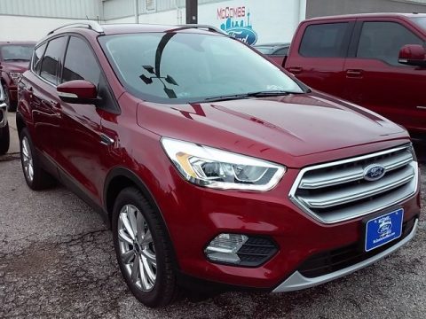 Ruby Red Ford Escape Titanium.  Click to enlarge.