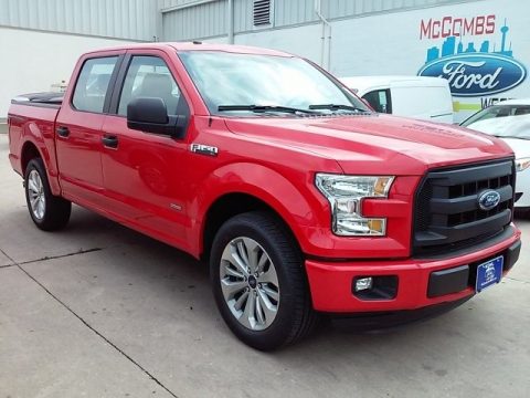 Race Red Ford F150 XL SuperCrew.  Click to enlarge.