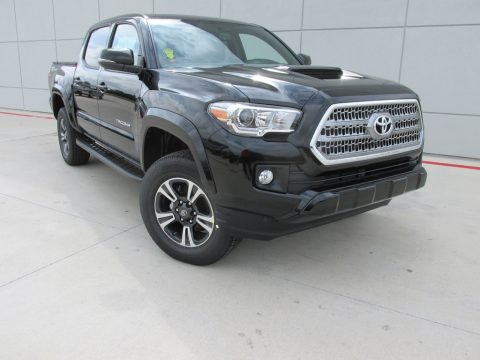 Black Toyota Tacoma TRD Sport Double Cab.  Click to enlarge.