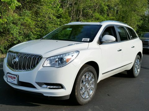 Summit White Buick Enclave Leather.  Click to enlarge.