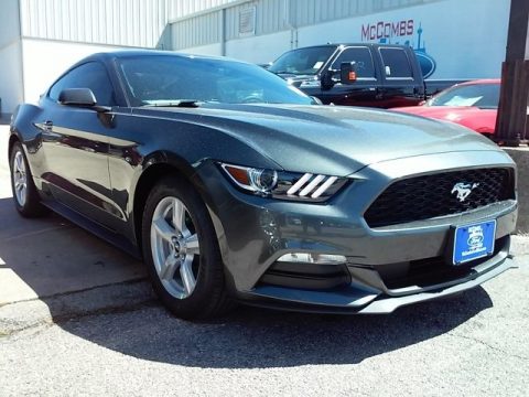 Magnetic Metallic Ford Mustang V6 Coupe.  Click to enlarge.