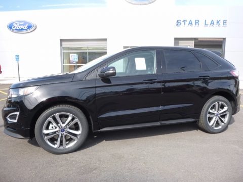 Shadow Black Ford Edge Sport AWD.  Click to enlarge.