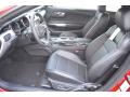  2016 Ford Mustang Ebony Interior #6