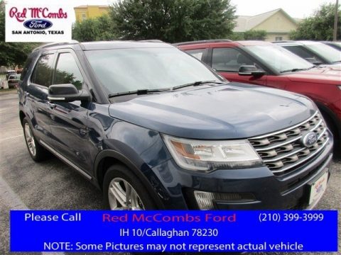 Blue Jeans Metallic Ford Explorer XLT.  Click to enlarge.