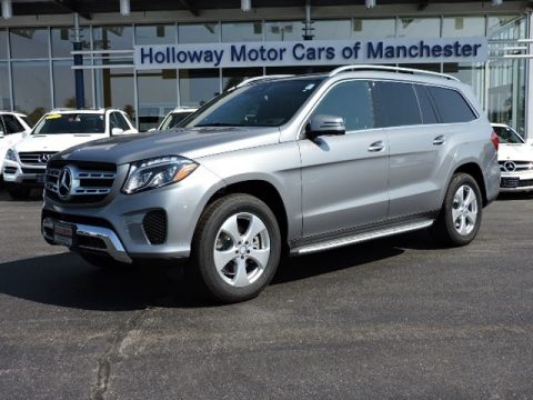 Paladium Silver Metallic Mercedes-Benz GLS 450 4Matic.  Click to enlarge.