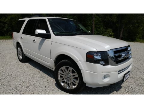 White Platinum Tri-Coat Ford Expedition Limited 4x4.  Click to enlarge.