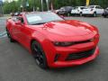 Front 3/4 View of 2016 Chevrolet Camaro LT Convertible #8