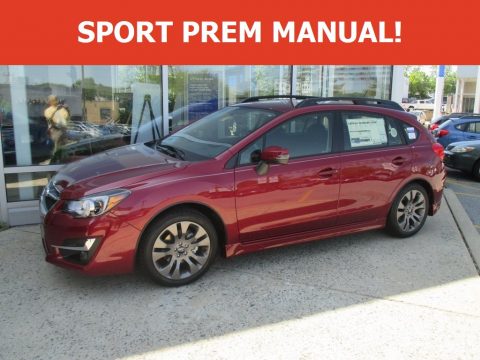 Venetian Red Pearl Subaru Impreza 2.0i Sport Premium.  Click to enlarge.