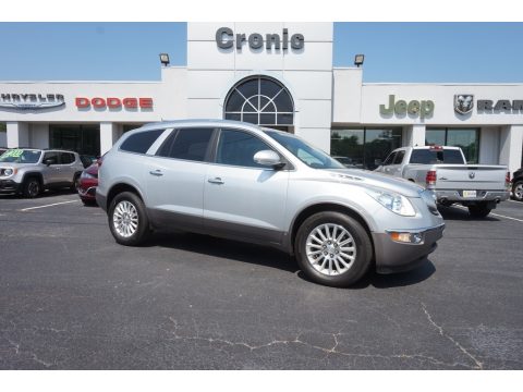 Silver Green Metallic Buick Enclave CX.  Click to enlarge.