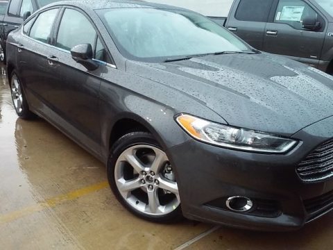 Magnetic Metallic Ford Fusion S.  Click to enlarge.