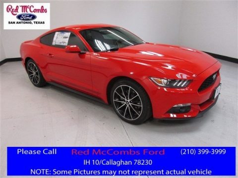 Race Red Ford Mustang EcoBoost Coupe.  Click to enlarge.