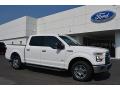 Front 3/4 View of 2016 Ford F150 XLT SuperCrew #1