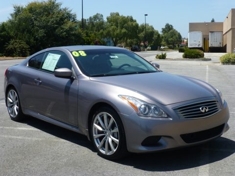 Amethyst Graphite Gray Infiniti G 37 S Sport Coupe.  Click to enlarge.