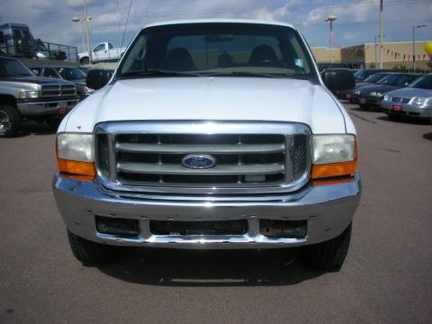 Oxford White Ford F250 Super Duty XLT Extended Cab 4x4.  Click to enlarge.