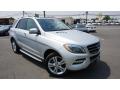 Front 3/4 View of 2014 Mercedes-Benz ML 350 4Matic #2