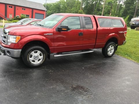 Ruby Red Ford F150 XLT SuperCab 4x4.  Click to enlarge.