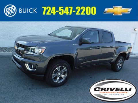 Cyber Gray Metallic Chevrolet Colorado Z71 Crew Cab 4x4. Click to enlarge. Cyber Gray Metallic Chevrolet Colorado Z71 Crew Cab 4x4. Click to enlarge.