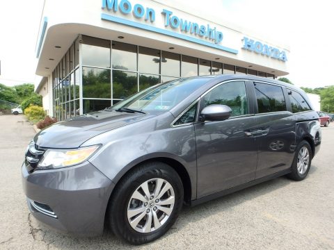 Modern Steel Metallic Honda Odyssey EX.  Click to enlarge.