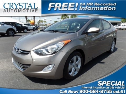 Desert Bronze Hyundai Elantra GLS.  Click to enlarge.