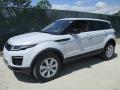 Front 3/4 View of 2016 Land Rover Range Rover Evoque SE #8