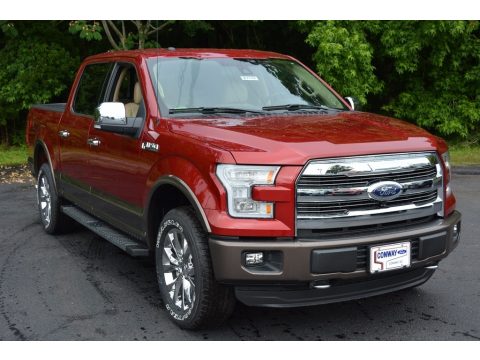 Ruby Red Ford F150 Lariat SuperCrew 4x4. Click to enlarge. Ruby Red Ford F150 Lariat SuperCrew 4x4. Click to enlarge.