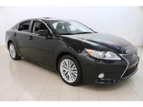 Obsidian Black Lexus ES 350.  Click to enlarge.