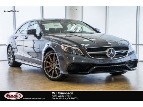 Steel Grey Metallic Mercedes-Benz CLS AMG 63 S 4Matic Coupe.  Click to enlarge.