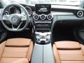  2017 Mercedes-Benz C Saddle Brown/Black Interior #8