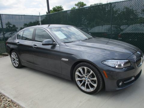 Dark Graphite Metallic BMW 5 Series 535i xDrive Sedan.  Click to enlarge.