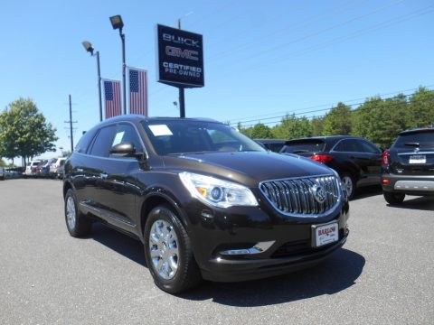 Mocha Bronze Metallic Buick Enclave Leather.  Click to enlarge.