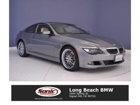 Space Grey Metallic BMW 6 Series 650i Coupe.  Click to enlarge.