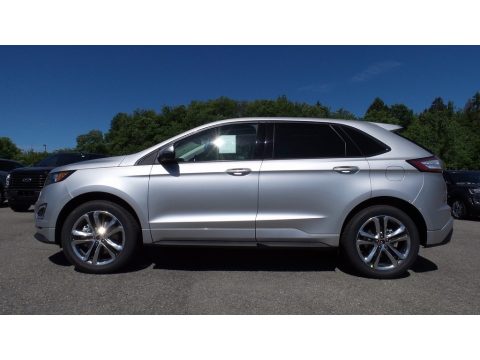 Ingot Silver Ford Edge Sport AWD.  Click to enlarge.