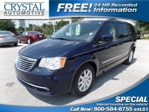 True Blue Pearl Chrysler Town & Country Touring.  Click to enlarge.