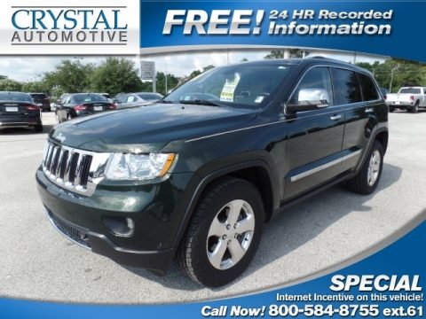 Natural Green Pearl Jeep Grand Cherokee Limited.  Click to enlarge.