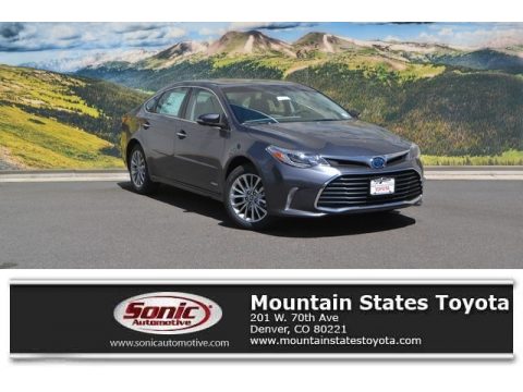 Magnetic Gray Metallic Toyota Avalon Hybrid Limited.  Click to enlarge.