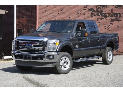 Magnetic Metallic Ford F350 Super Duty XLT Crew Cab 4x4.  Click to enlarge.