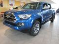 Front 3/4 View of 2016 Toyota Tacoma Limited Double Cab 4x4 #7